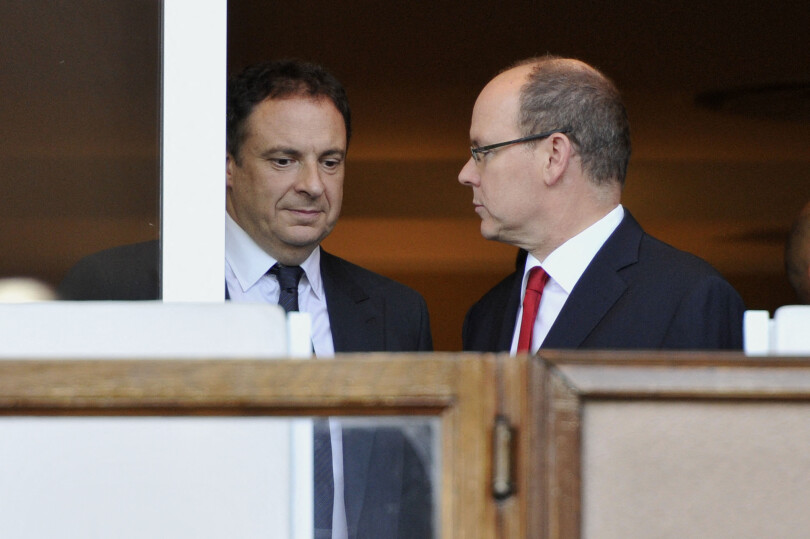 Albert II de Monaco auprès de son ami l’avocat Thierry Lacoste.