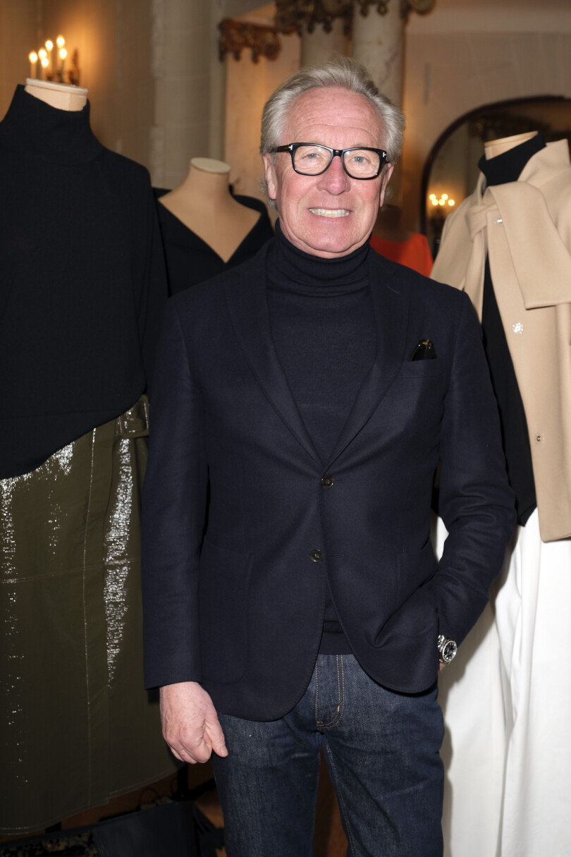 Le créateur de mode belge, Edouard Vermeulen, lors de la Fashion week parisienne, en mars 2022.