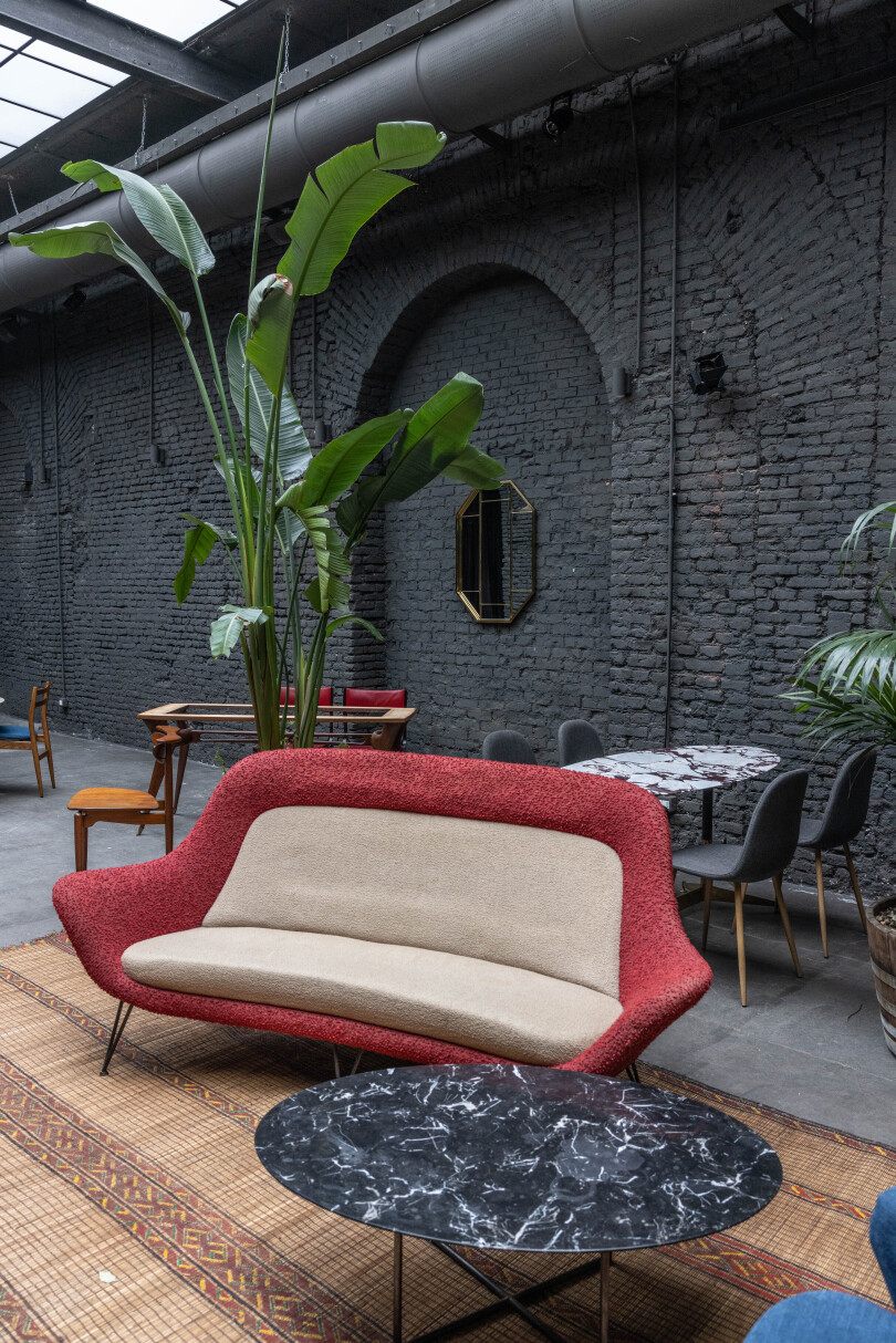 La Six Gallery, à Milan, est installée dans un ancien monastère du XVIe siècle.