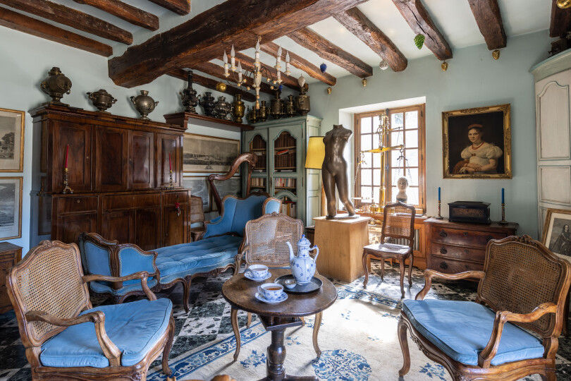 Dina Vierny, la grand-mère de Pierre et Alexandre Lorquin, était une grande collectionneuse.