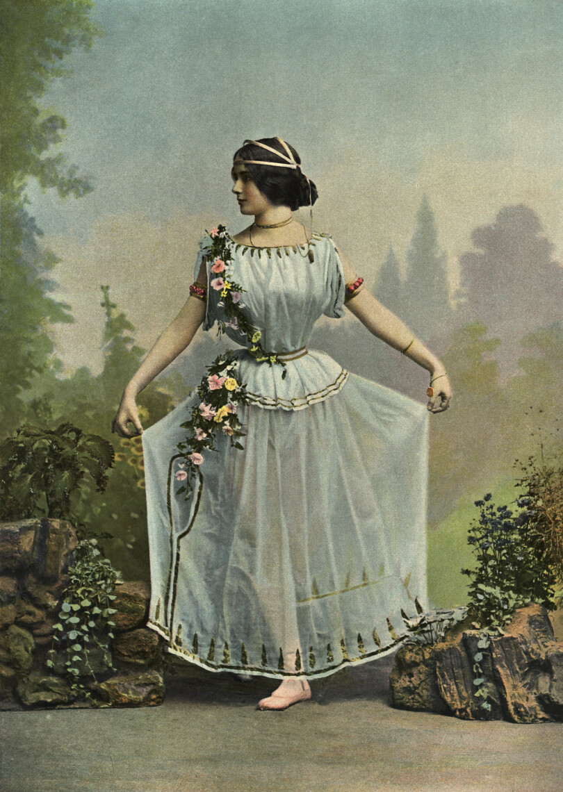 La danseuse de la Belle Époque, Cléo de Mérode.