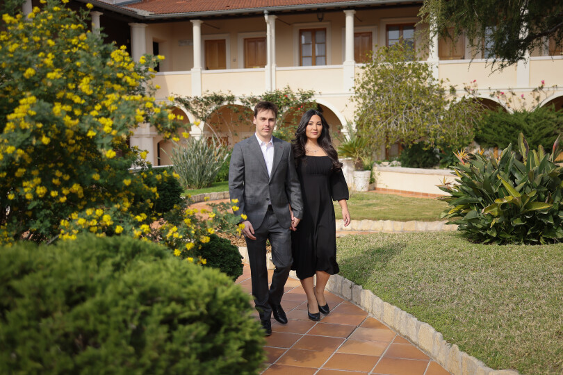 Louis et Marie Ducruet en mars 2022 à Monaco.