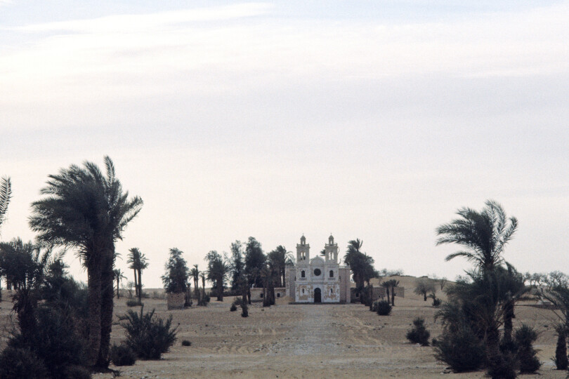 La tombe de Charles de Foucauld à El Menia en Algérie.