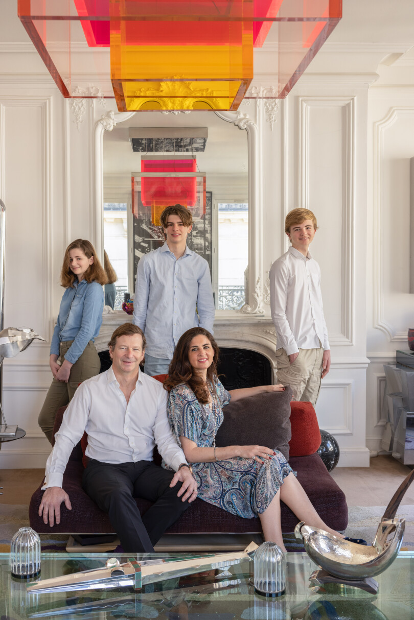 Appartement parisien de Lorenz Bäumer.