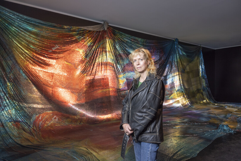 Apollo, Apollo de Katharina Grosse.