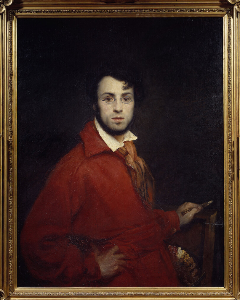 L'autoportrait d’Ary Scheffer, en 1830, qui fut le professeur de dessin des princes d’Orléans.