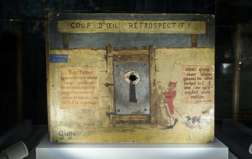 L’une des œuvres de Jules Foloppe exposée en 1884 sous le pseudonyme de Gieffe (Coup d’œil rétrospectif).