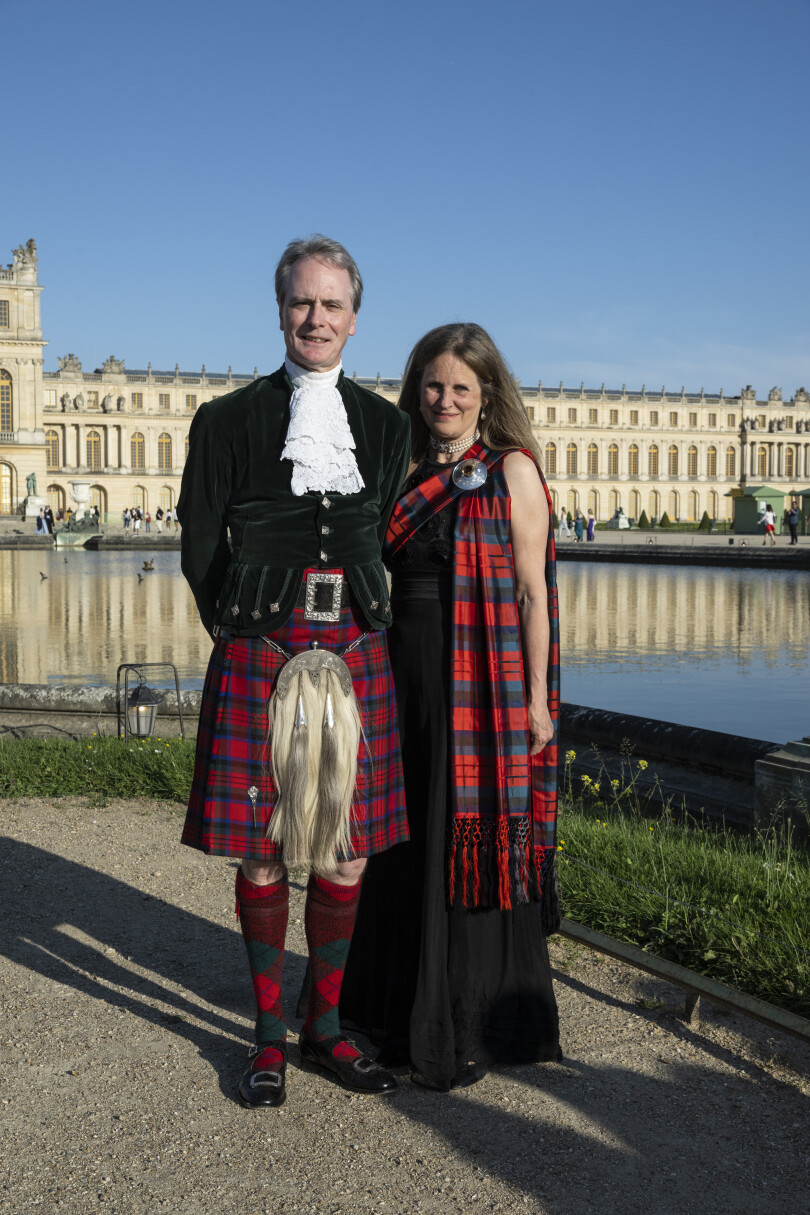 Le duc de Fife, descendant de la reine Victoria, et Sa Grâce, la duchesse Caroline.
