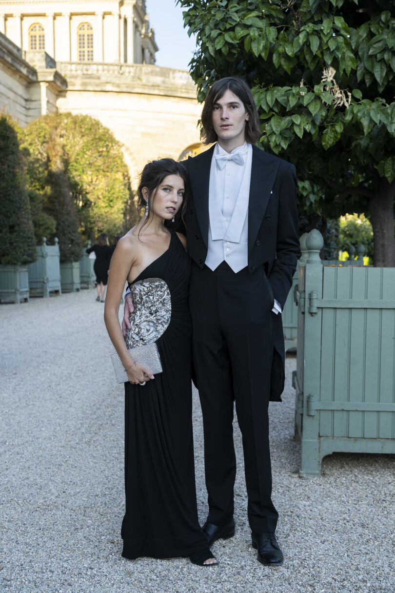 Le mannequin Dylan Brosnan et l’artiste Avery Wheless.