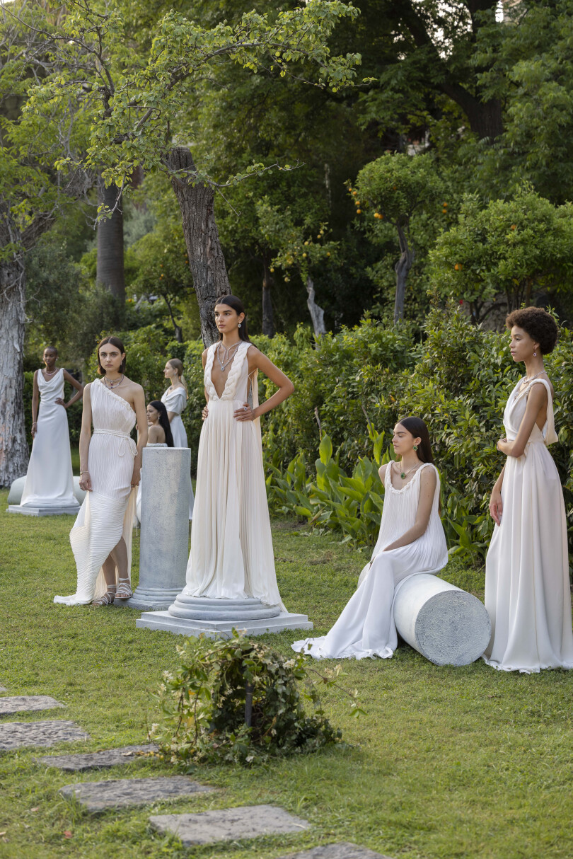 Défilé haute joaillerie Dior à Taormine en Sicile.