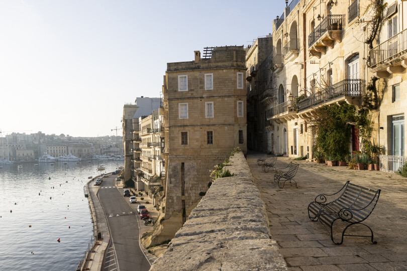 Avec ses rues menant toutes vers la mer, Malte était le Venise de la princesse Élisabeth.