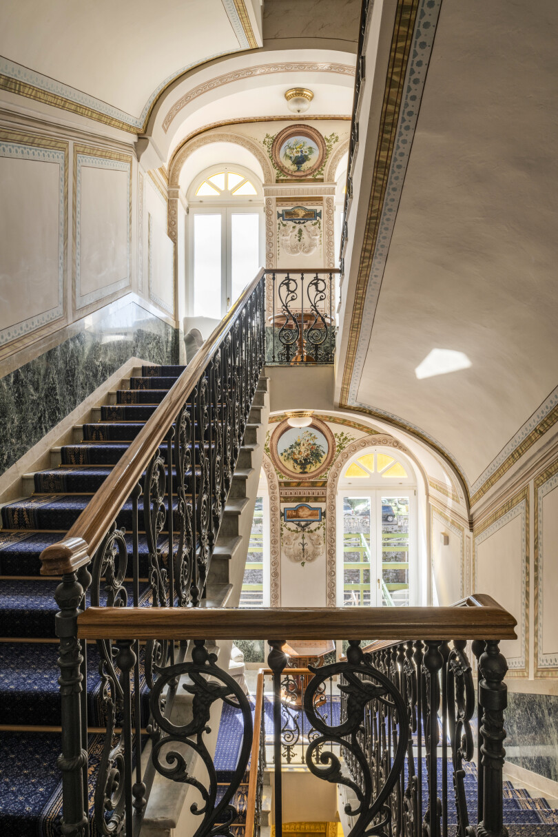 L'hôtel Excelsior Vittoria à Sorrente, en Italie.