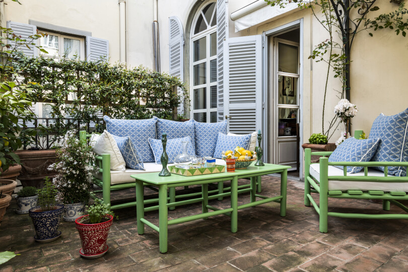 Dorothée Potocka à Florence.