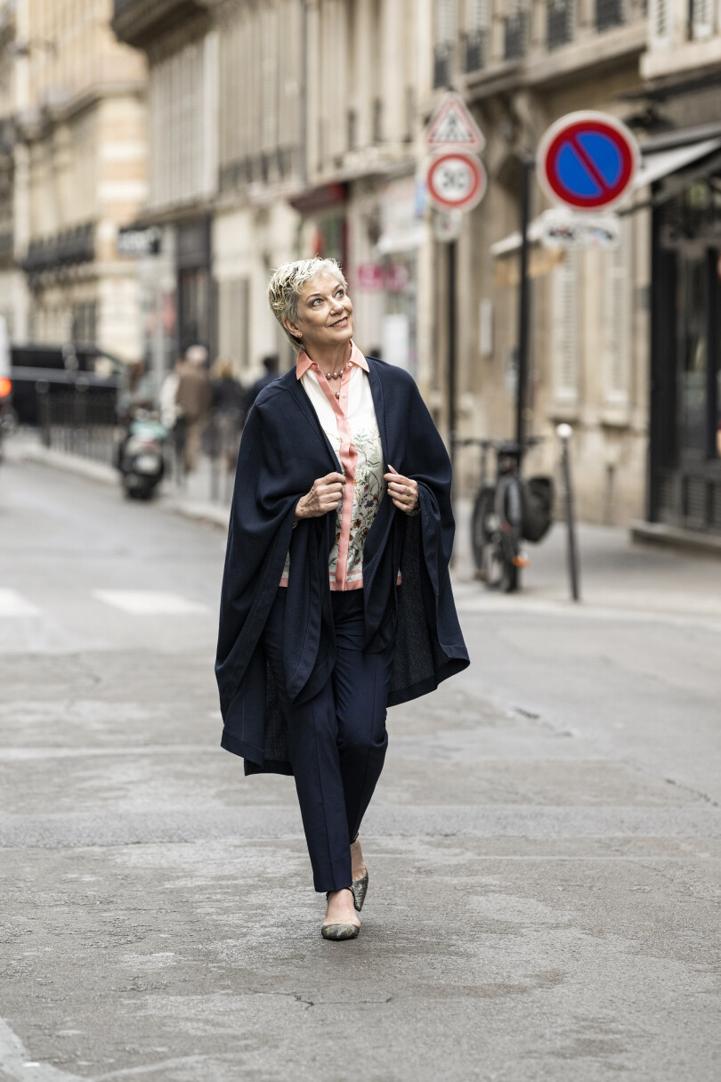 Patricia Ward Kelly à Paris en juin 2022.