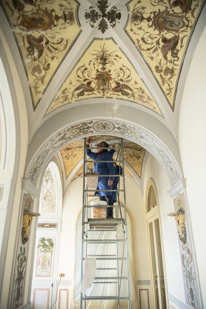 L'hôtel Excelsior Vittoria à Sorrente, en Italie.