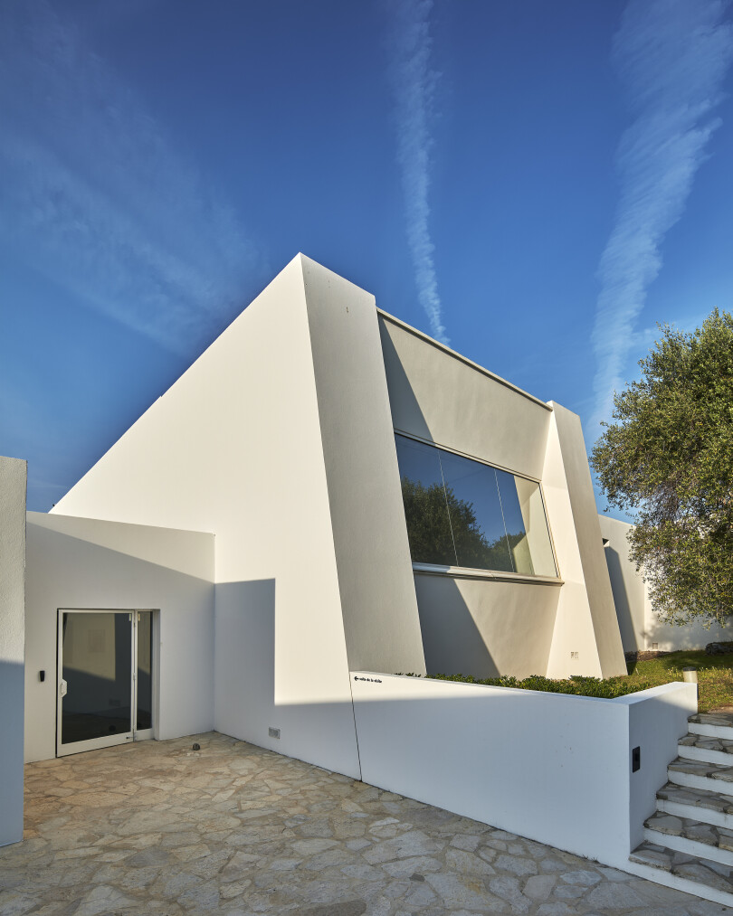 La maison d'Hans Hartung et Anna-Eva Bergman à Antibes.
