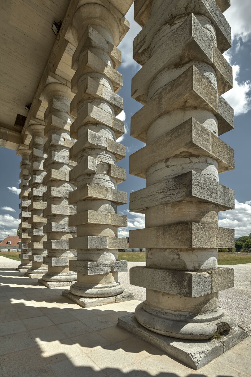 Les salines royales d’Arc-et-Senans, dans le Doubs.