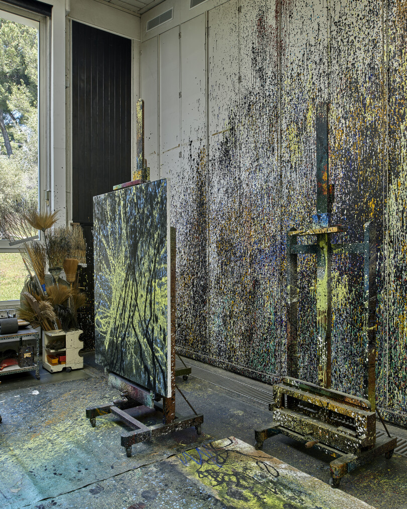 La maison d'Hans Hartung et Anna-Eva Bergman à Antibes.