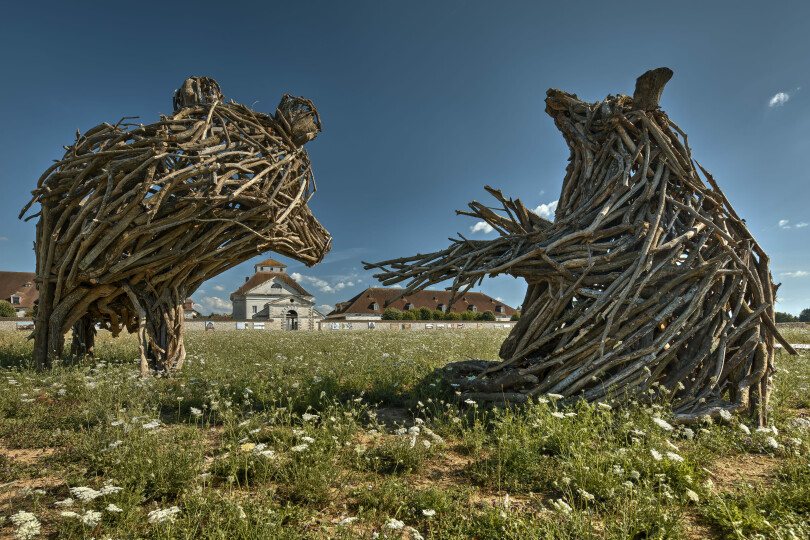 Les salines royales d’Arc-et-Senans, dans le Doubs.