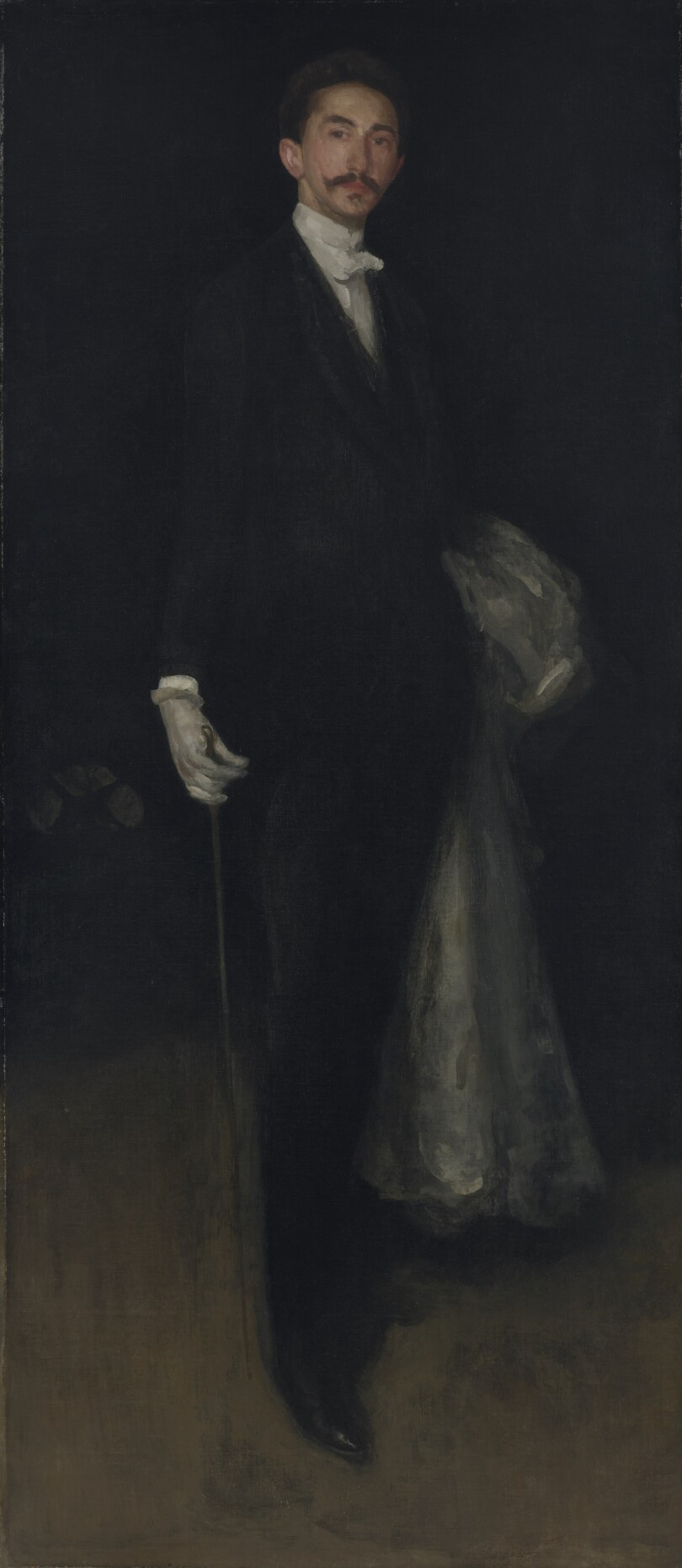 Le comte Robert de Montesquiou peint par James Abbott McNeill Whistler.