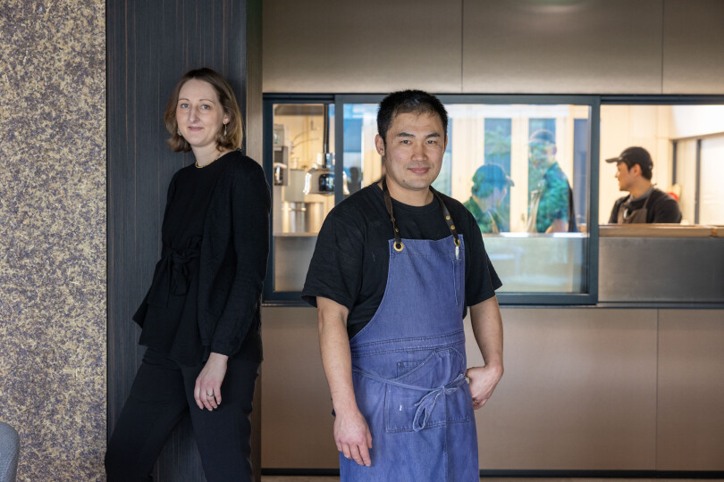 Kazuyuki et son épouse Marine s’installent à Reims en 2015.