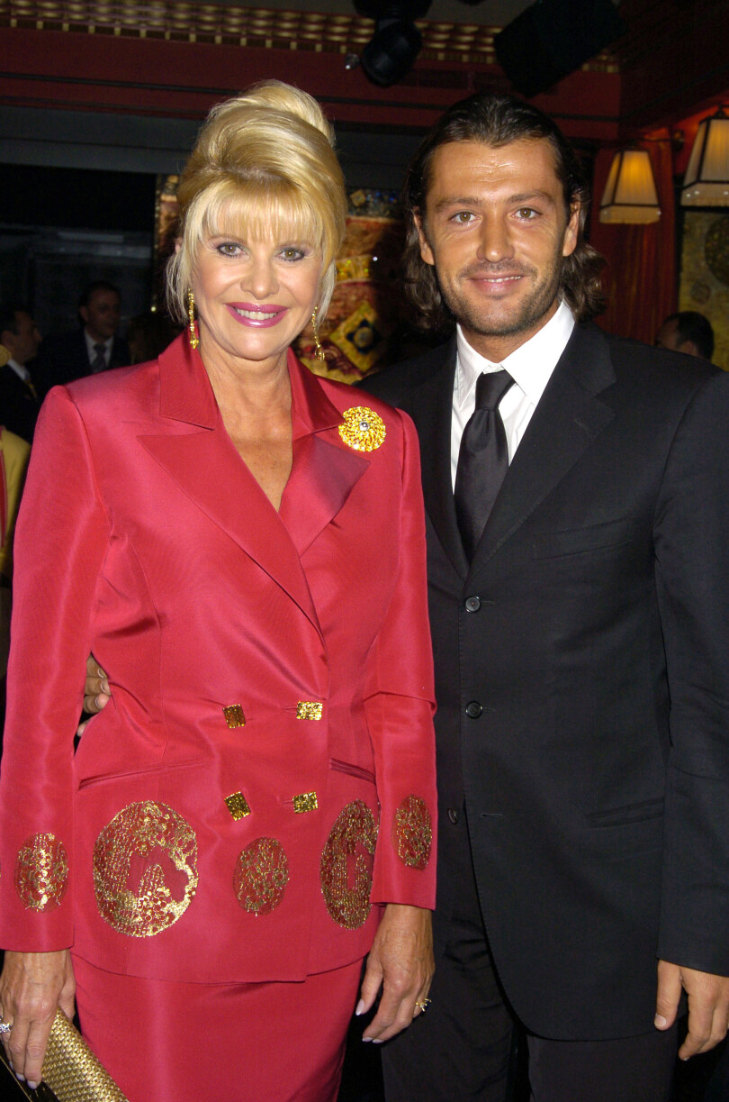 Ivana Trump et Rossano Rubicondi à New York en 2005.