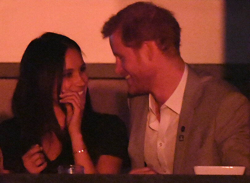 Harry et Meghan pendant les Invictus Games de Toronto, en septembre 2017.