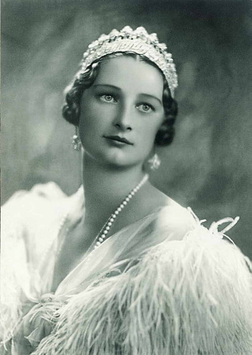 Portrait de la reine Astrid de Suède