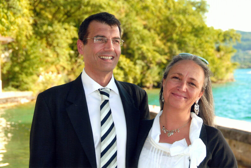 Xavier et Agnès Dupont de Ligonnès au début des années 2000.