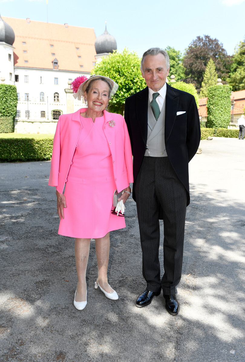 Le duc et la duchesse en Bavière étaient présents au mariage d'Anna de Lobkowicz et d'Albrecht von und zu Eltz, le 16 juillet 2022.