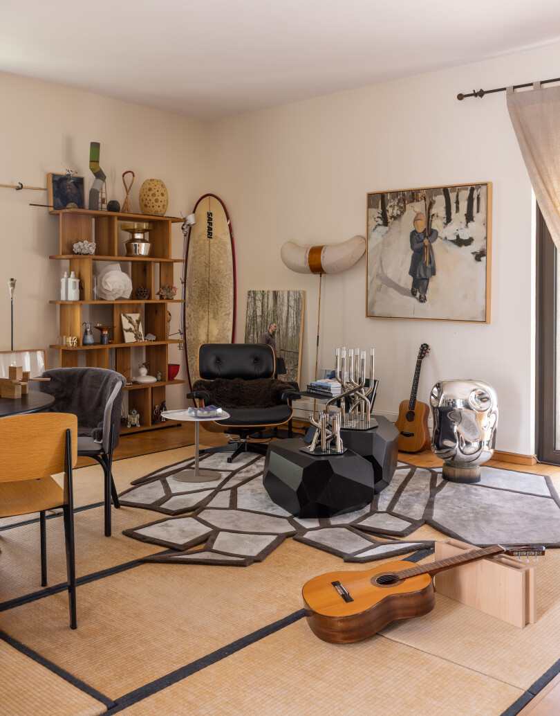 Chez Arik Levy et Zoé Ouvrier à Saint-Paul-de-Vence.