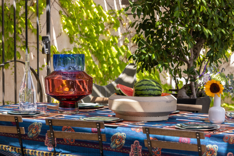 Chez Arik Levy et Zoé Ouvrier à Saint-Paul-de-Vence.