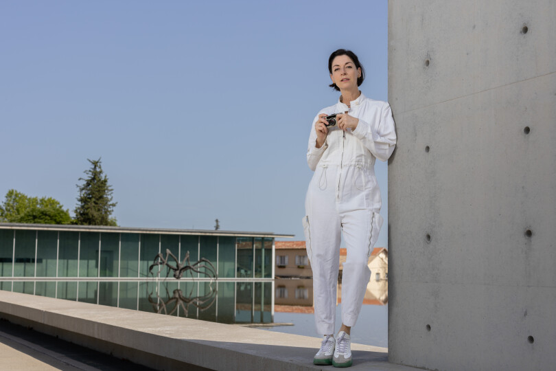 La photographe Mary McCartney au Château La Coste, en Provence.