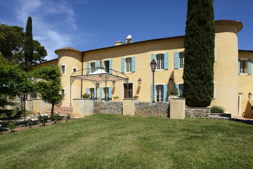 La propriété viticole du Château les Crostes, à Lorgues.