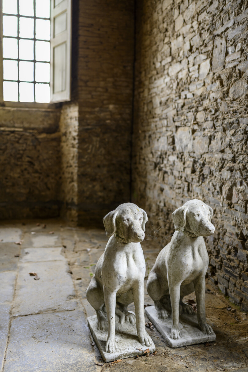 Le château de la Bourbansais à Pleugueneuc, en Ille-et-Vilaine.