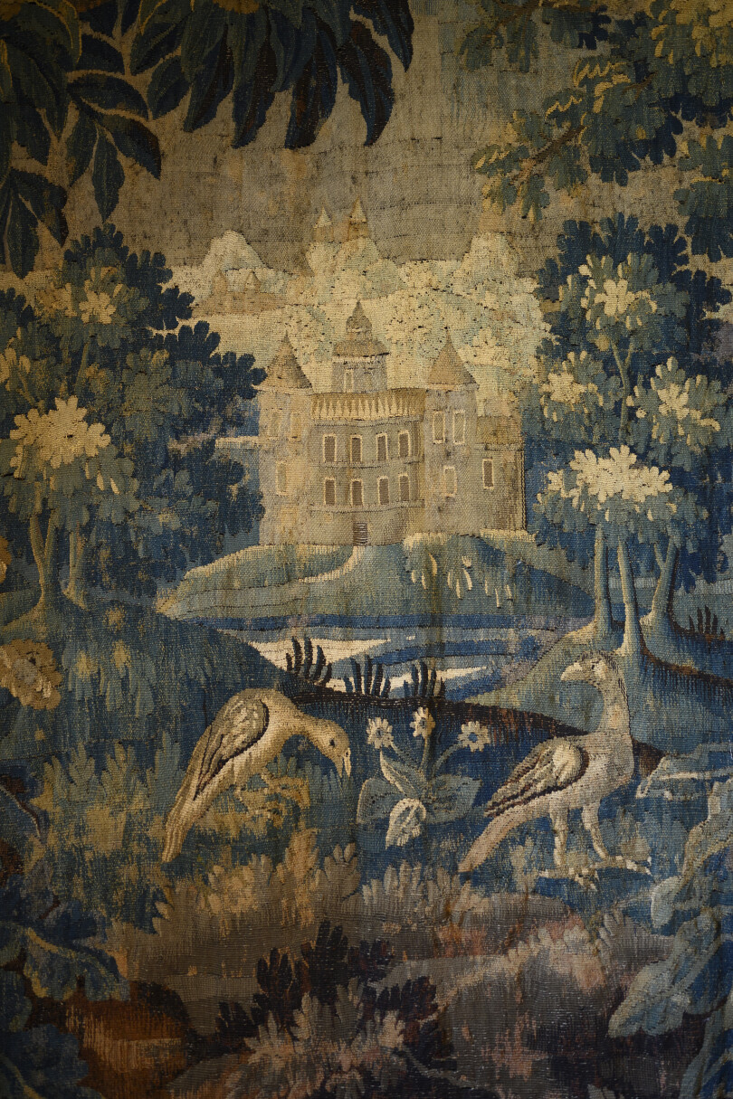 Le château de la Bourbansais à Pleugueneuc, en Ille-et-Vilaine.