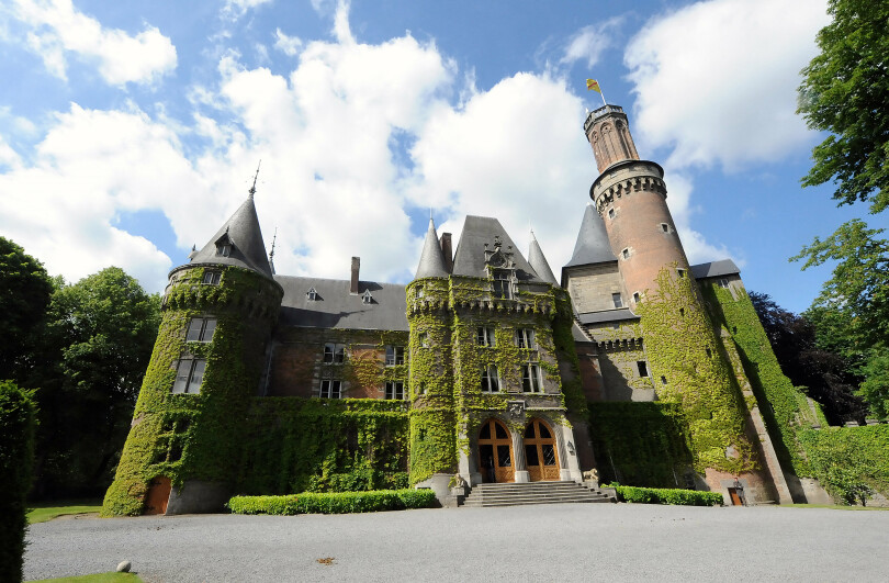 Le château d’Antoing, en Belgique.