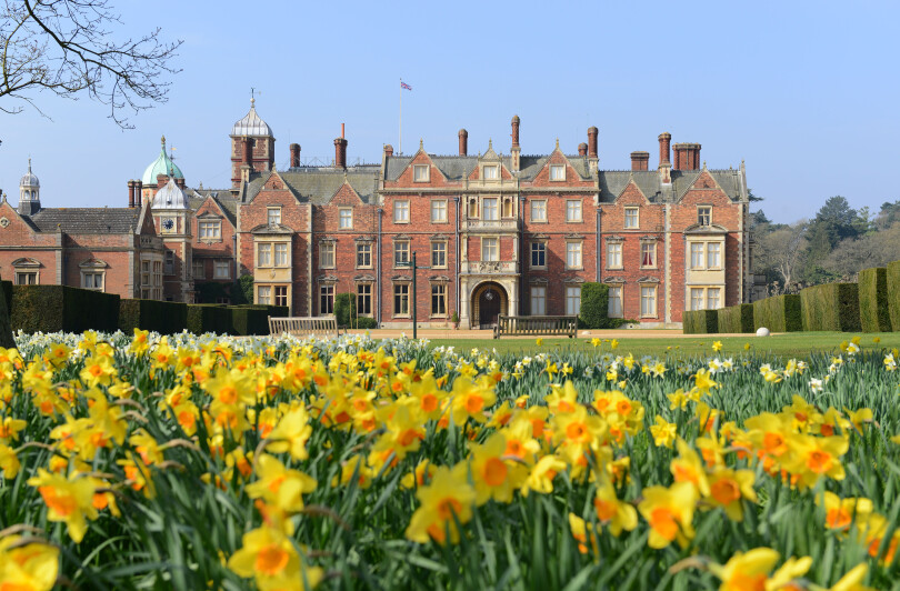Le château de Sandringham, dans le Norfolk, est l’un des domaines appartenant à la reine à titre privé.