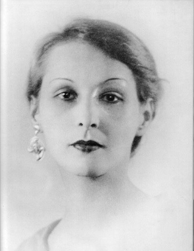 Le seul portrait connu de June, la deuxième épouse et muse de Henry Miller.