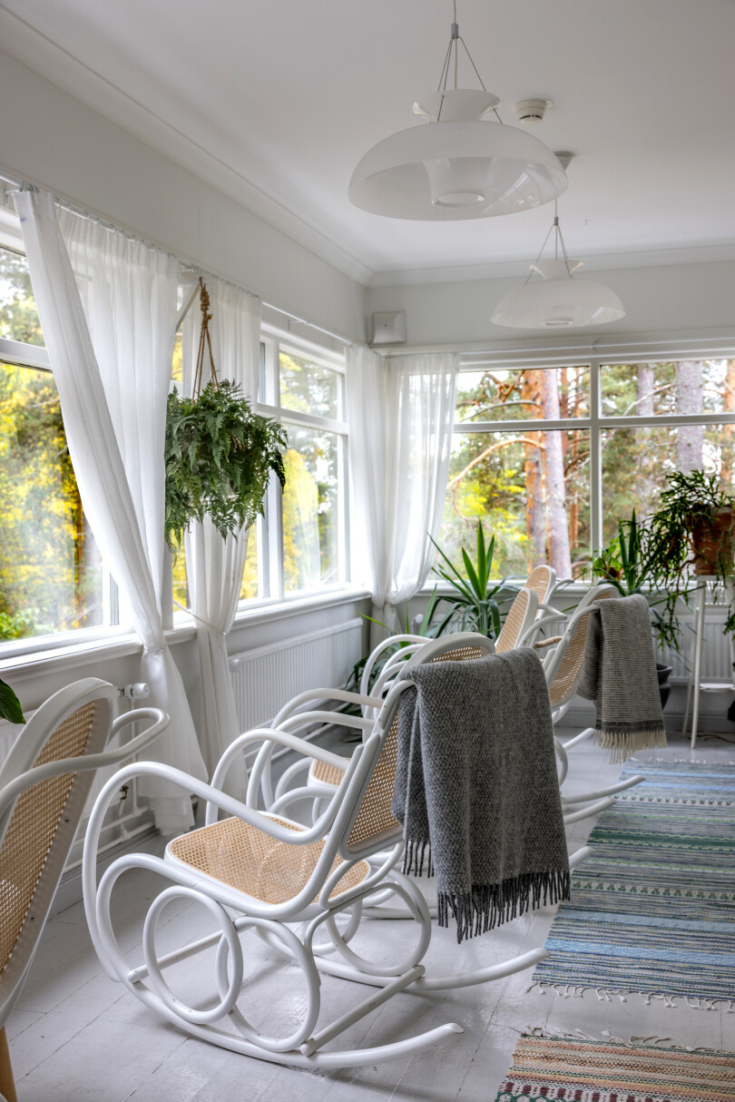 Chez Saimi Hoyer à Punkaharju, en Finlande.