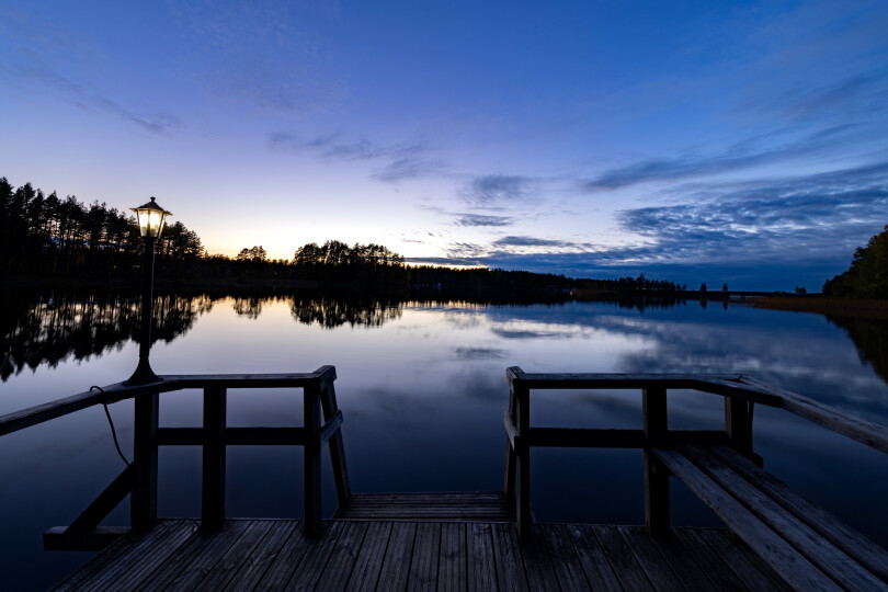 Chez Saimi Hoyer à Punkaharju, en Finlande.