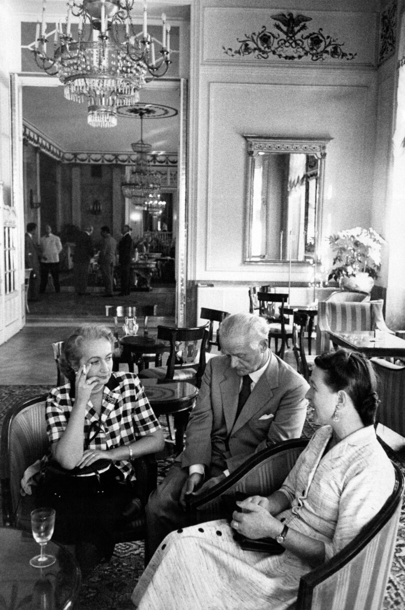 Alba de Céspedes et Simone de Beauvoir à Rome, en 1956.