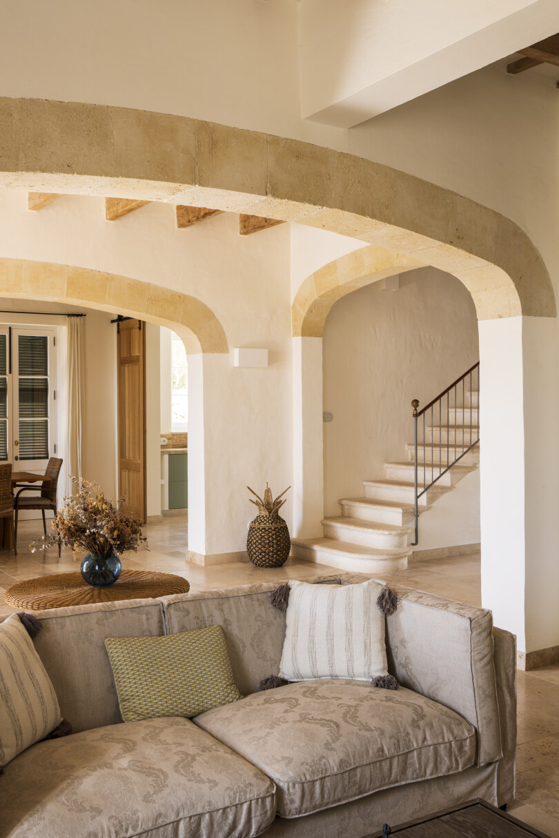 Chez Charles et Diane de Mortemart à Minorque.