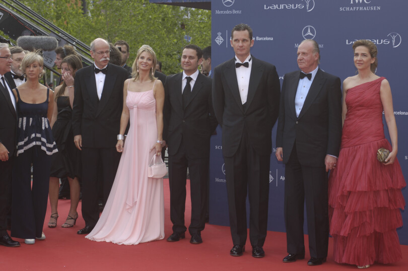 Corinna Larsen lors de la cérémonie des Laureus Awards à Barcelone en mai 2006.