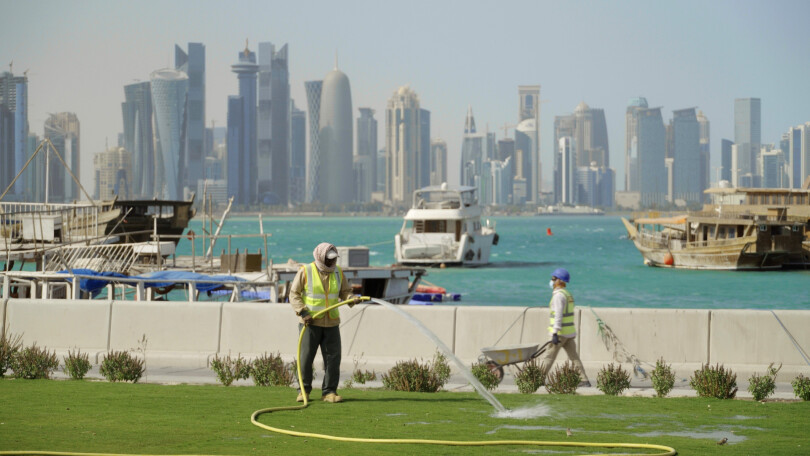 Extrait du documentaire Qatar : Au pays des mille et une ruses d'Alfred de Montesquiou.