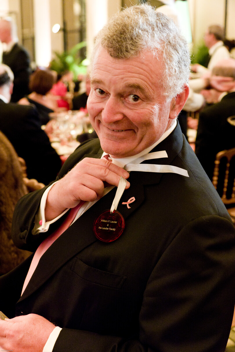 Le généreux philanthrope américain, William P. Lauder, président exécutif d’Estée Lauder.