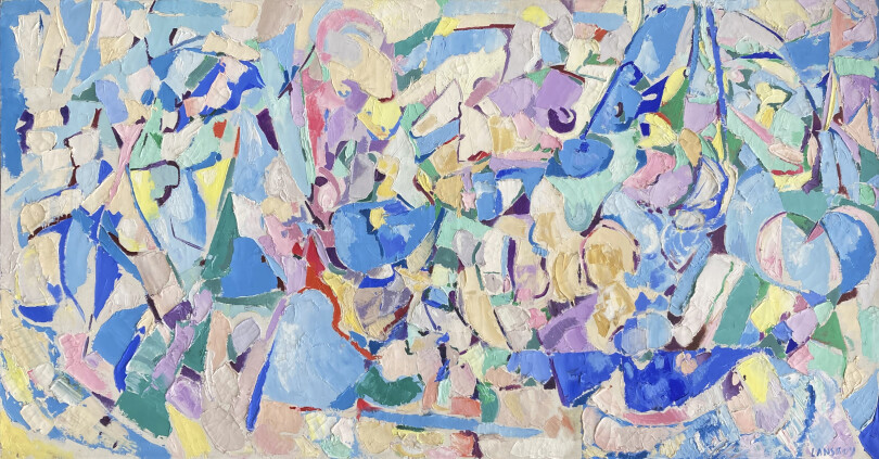 Claire de Lune, toile du peintre André Lanskoy.
