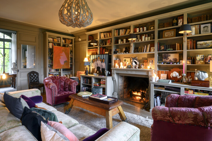 Chez Virginie Duboscq et Frédéric Lucy dans la campagne normande.