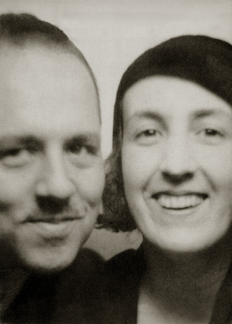 Photomaton des collectionneurs d'art Charles et Marie-Laure de Noailles pris à Barcelone en 1929.