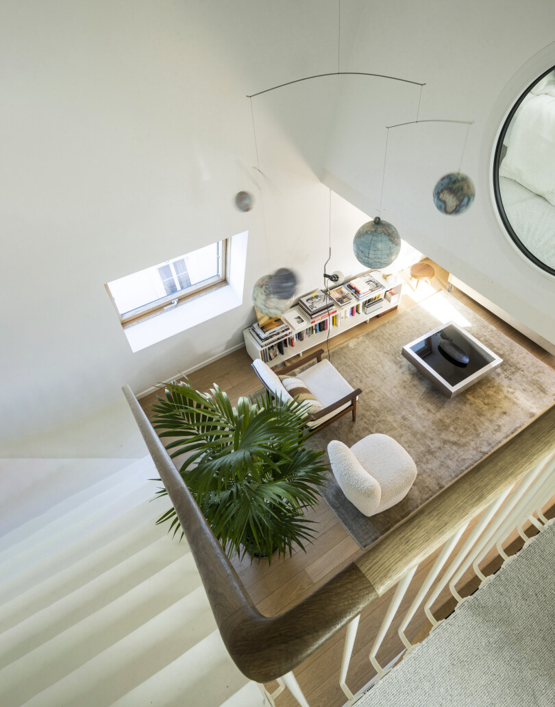 Chez Marie Deroudilhe à Paris.